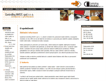 Tablet Screenshot of cinvest.cz